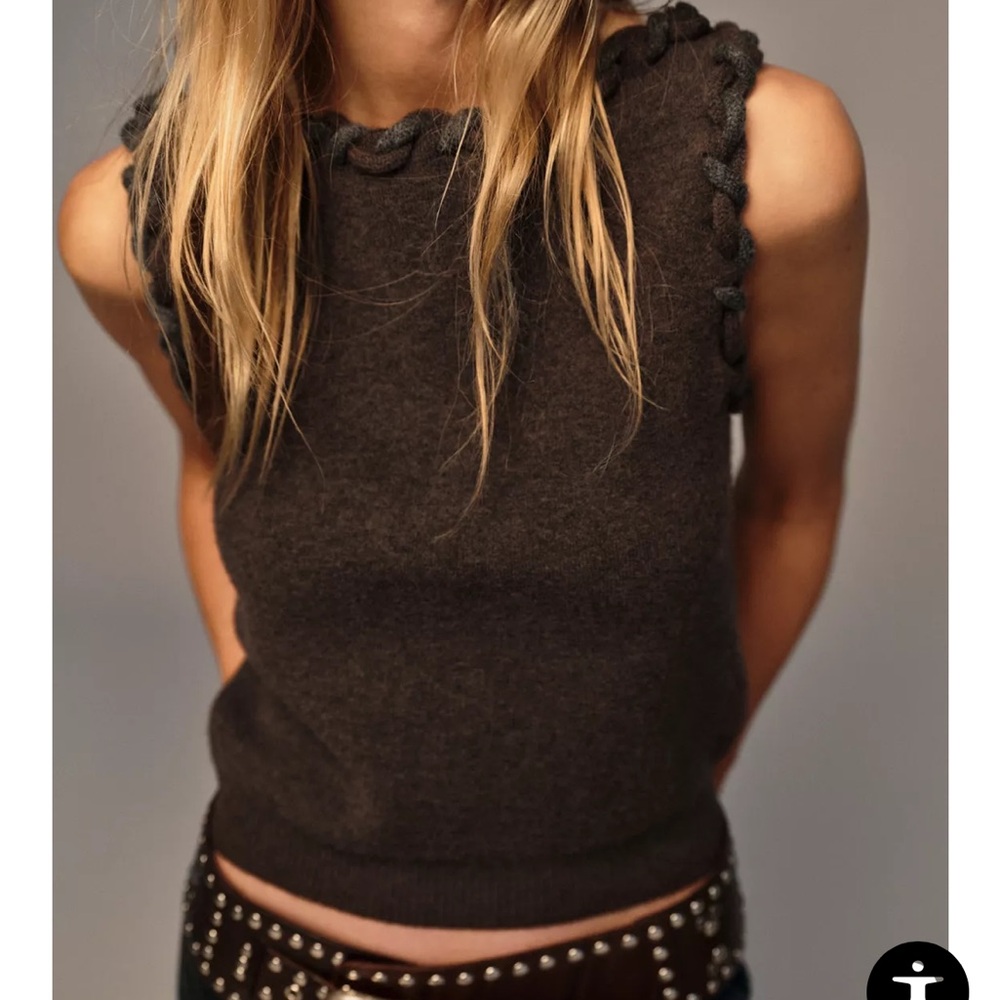 NWT Zara Sweater Tank